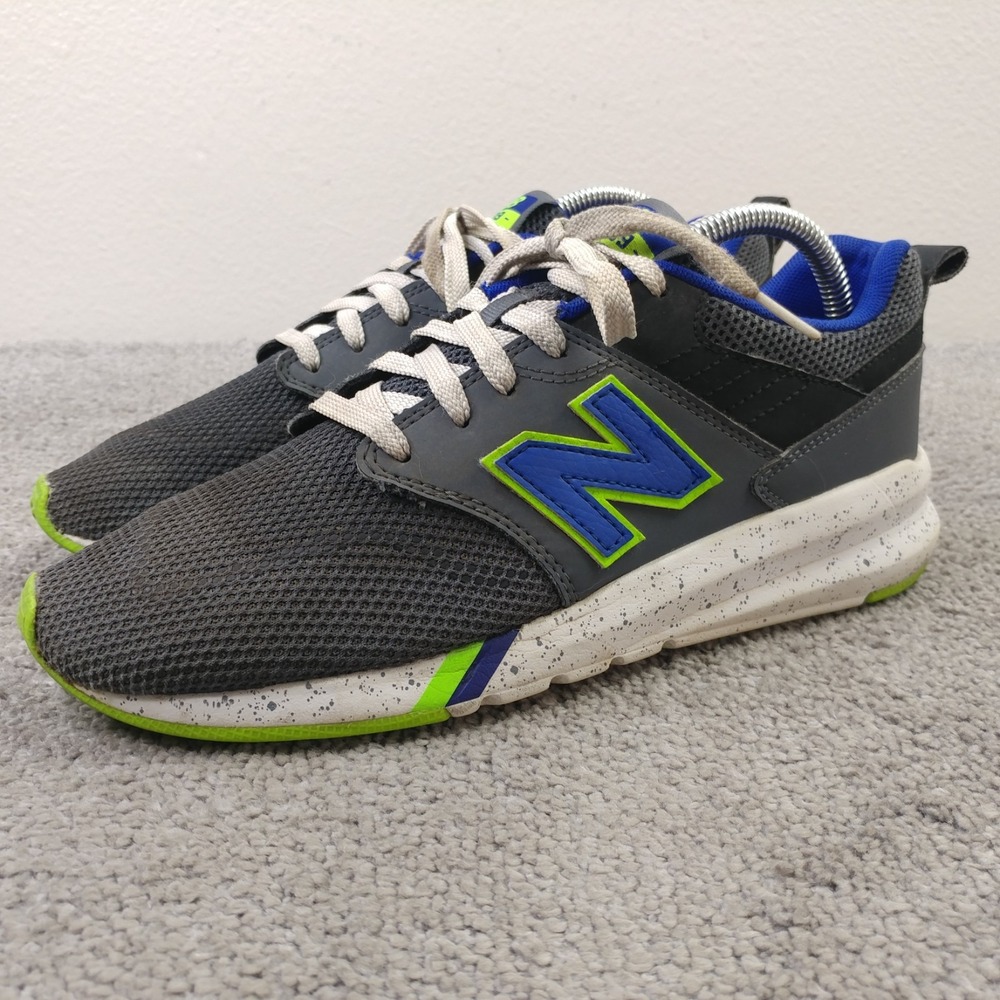 New Balance 009 Mens Size 7.5 Running Shoes Gray Blue MS009ME1 Low Top Sneakers